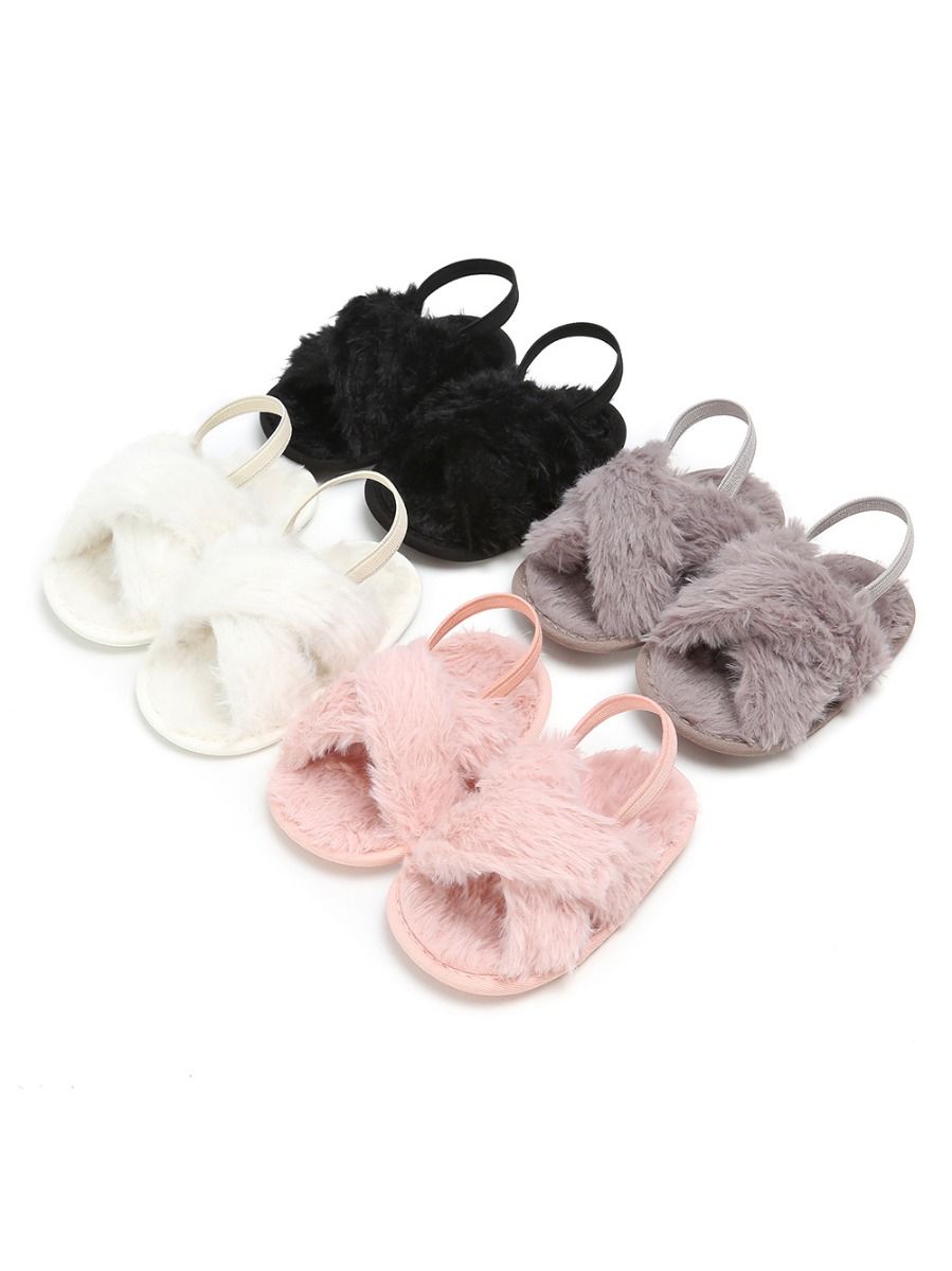 Fluffy Sliders | Bello Baby Clothing